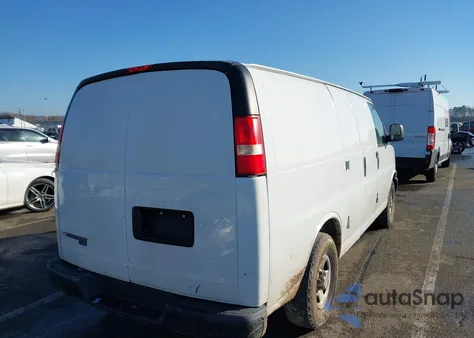2008 Chevrolet Express Work Van from USA, damaged, VIN 1GCFG15X481140737